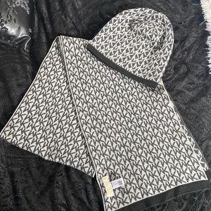 Michael Kors scarf and beanie